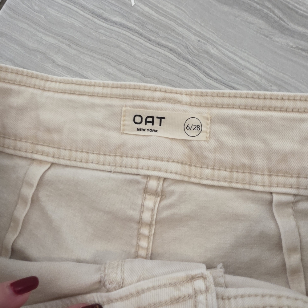 Oat New York Cream Wide-Leg Jeans - Picture 3 of 6